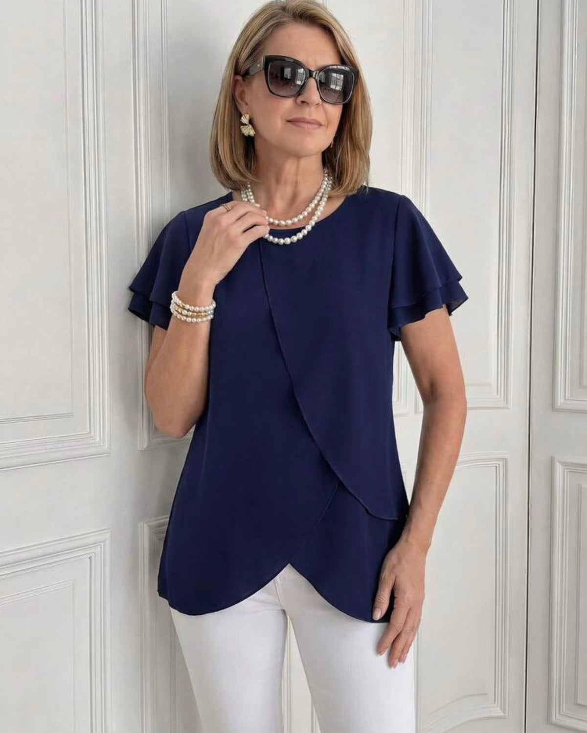 Blusa azul