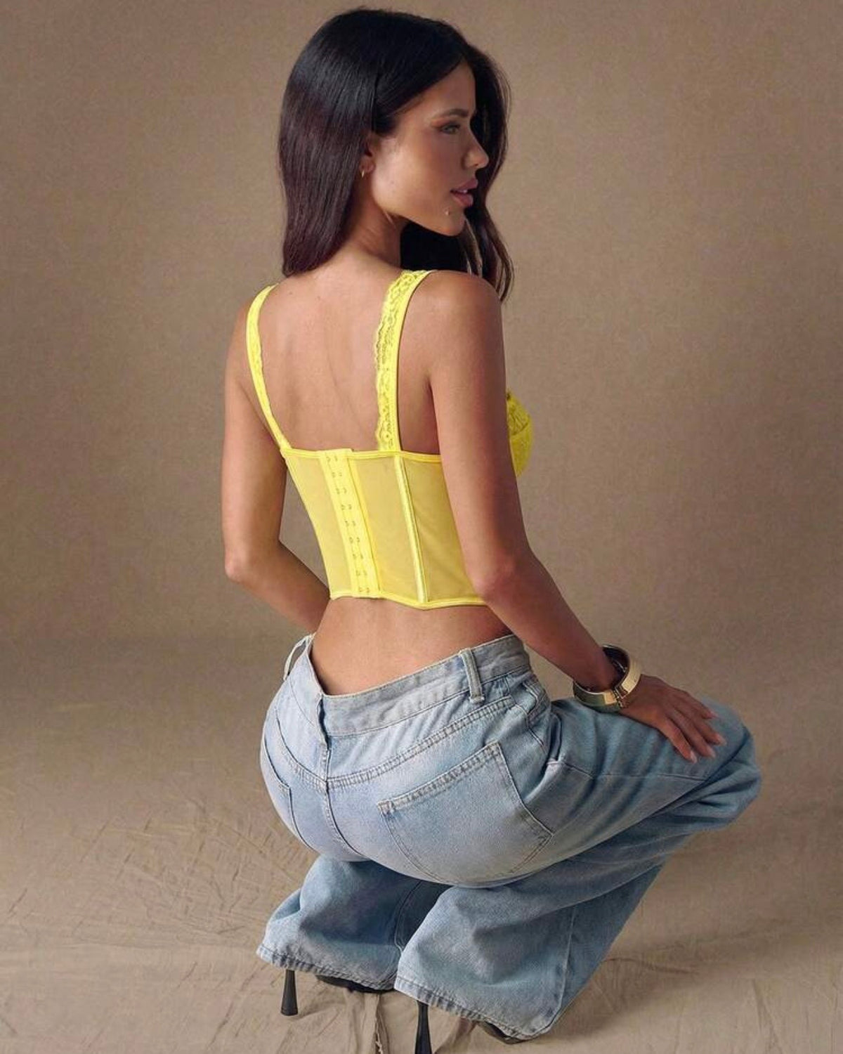 Corset amarillo