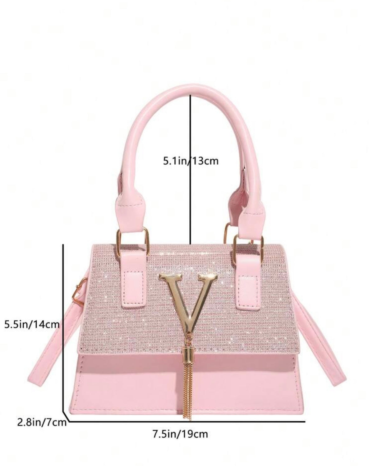 Bolso mini rosa