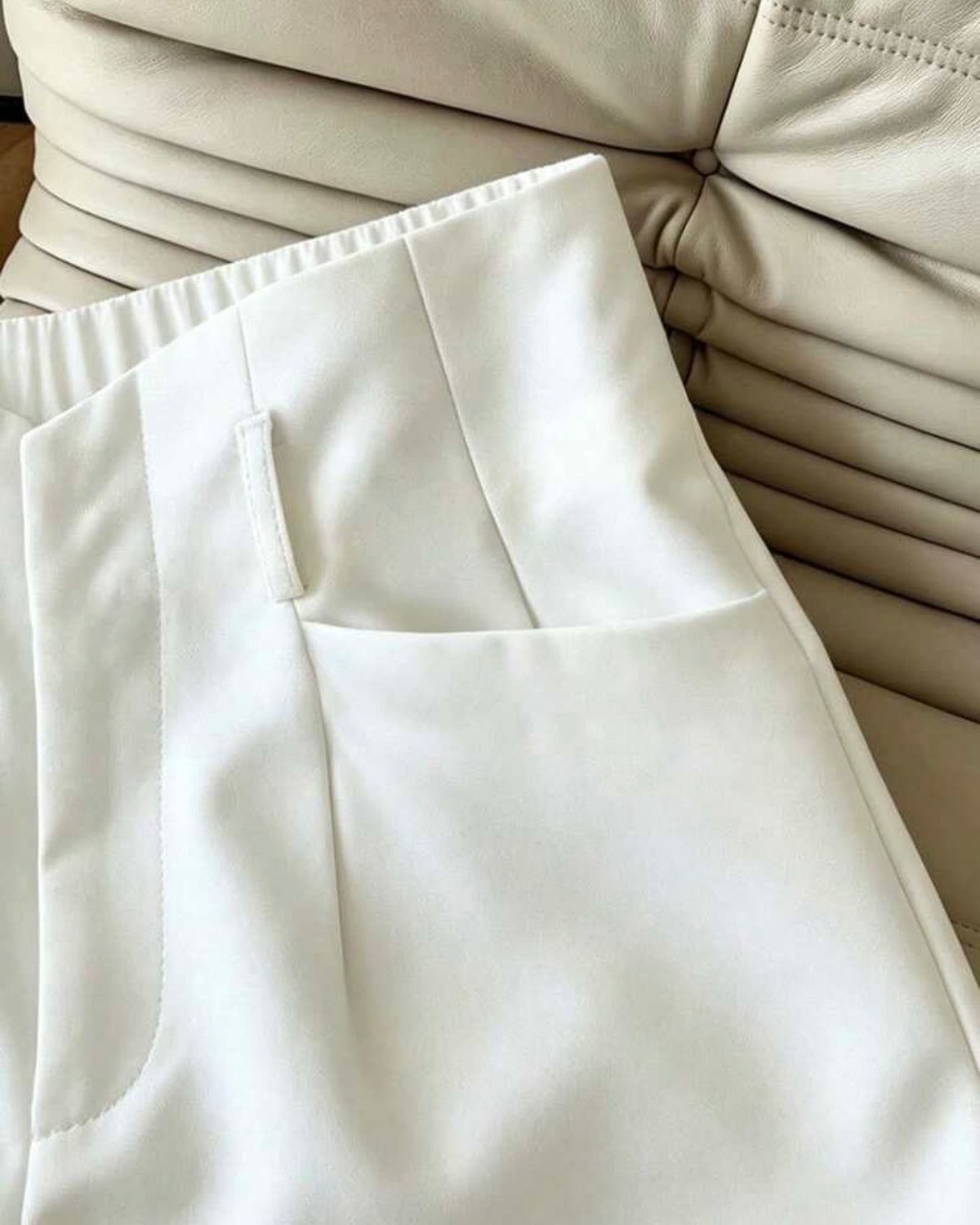 Short blanco francilia