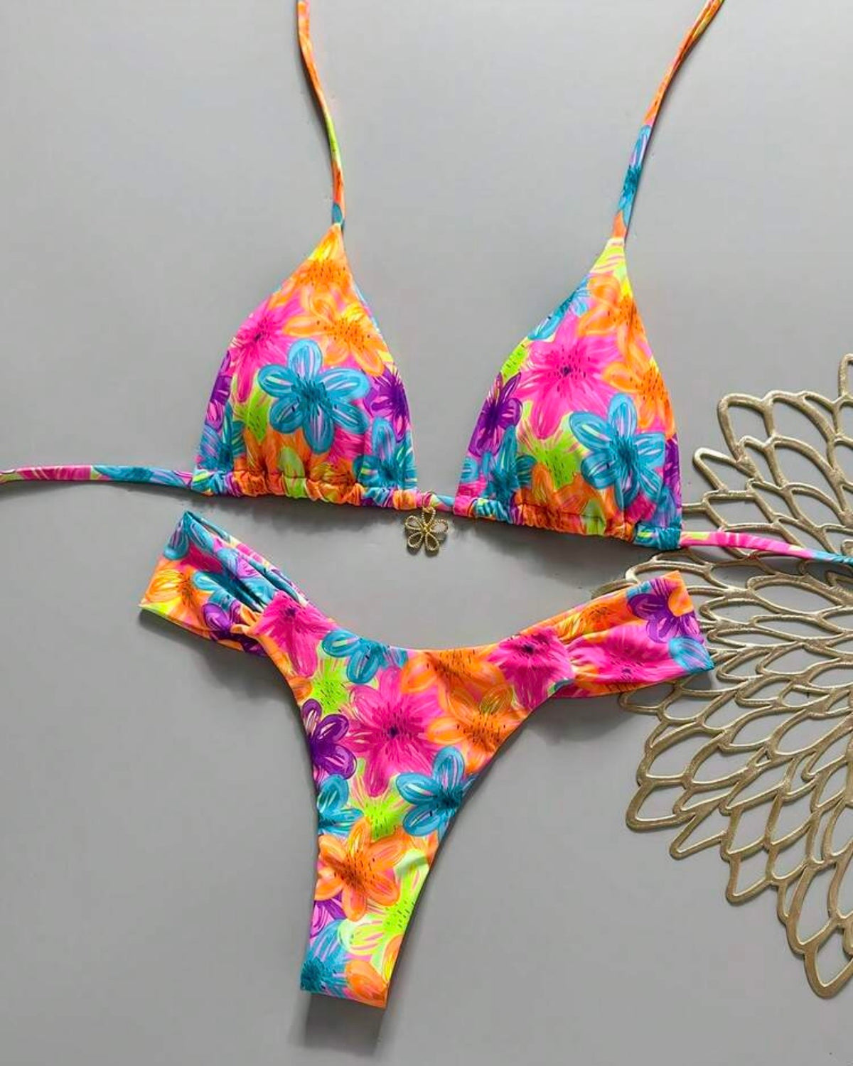 Traje de baño multicolor
