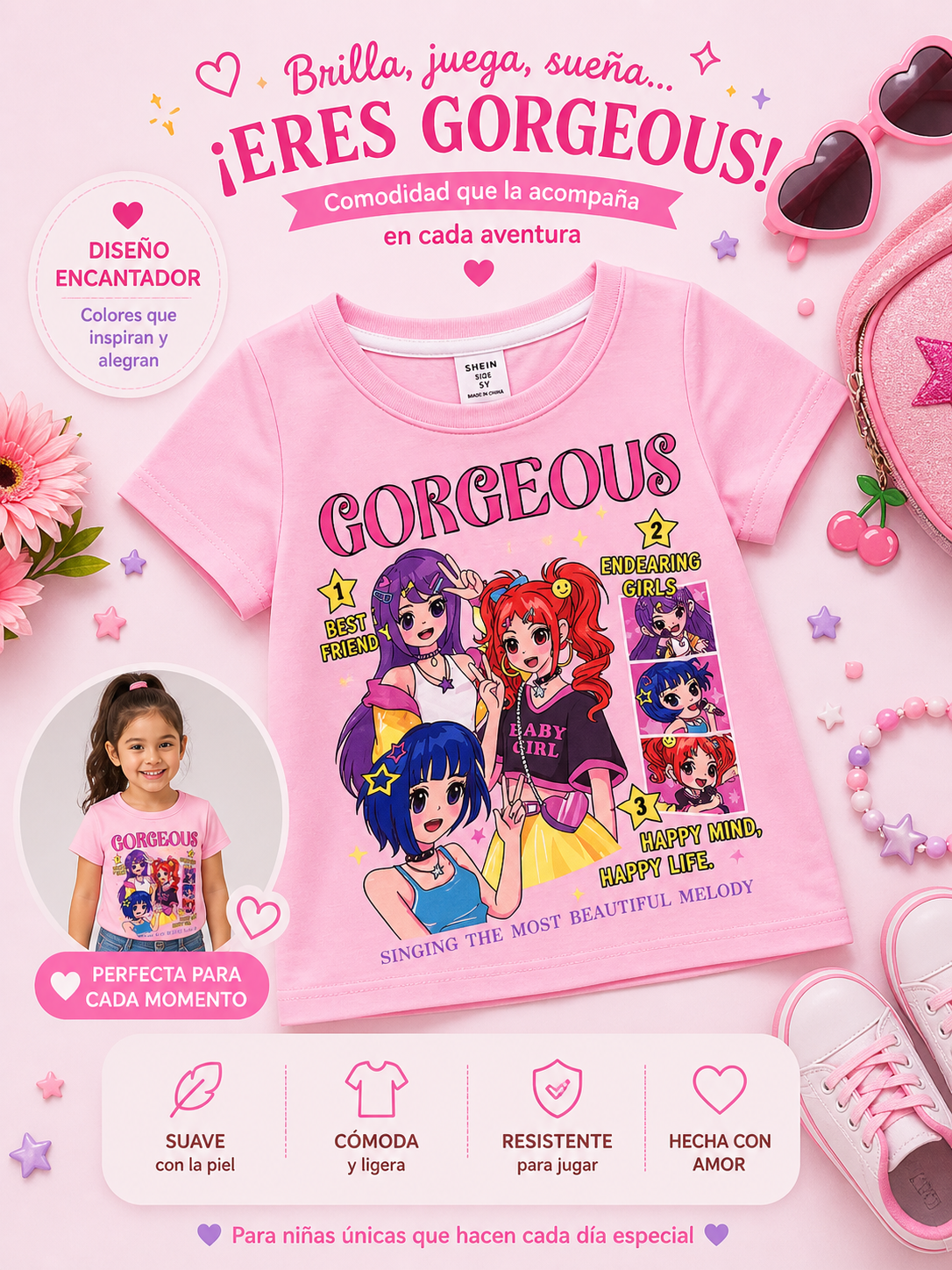 Blusa Kpop
