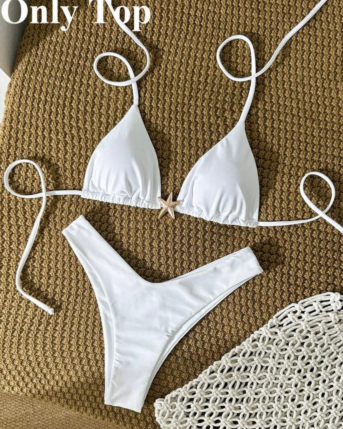 Traje de baño blanco