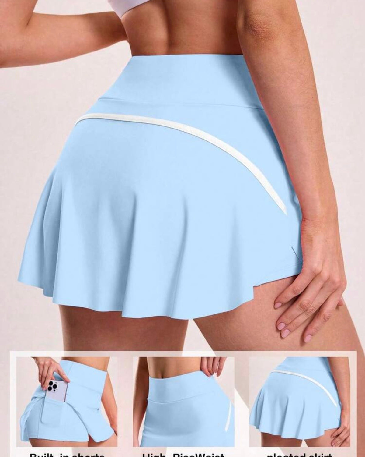 Vestido celeste douciu
