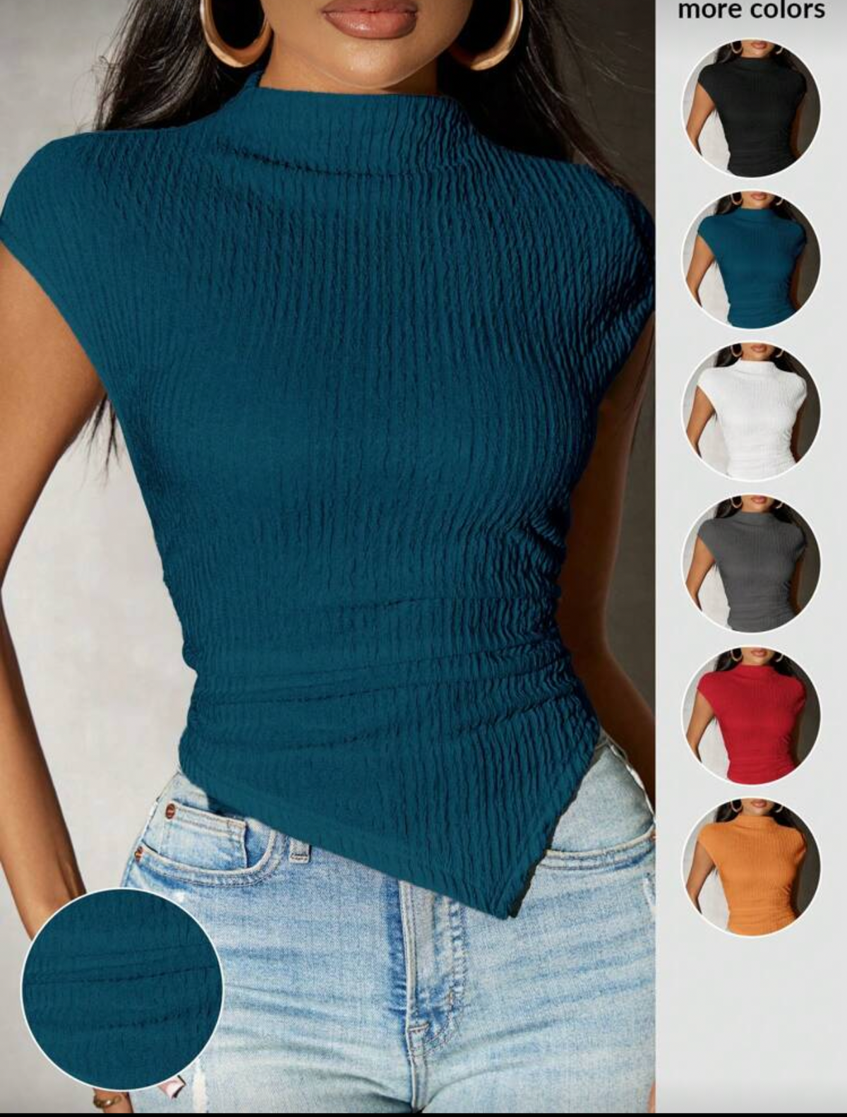 Blusa asimétrica