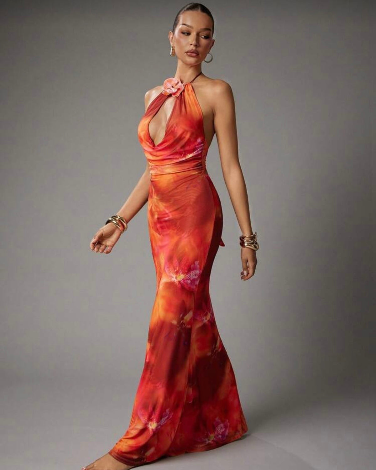 Vestido naranja
