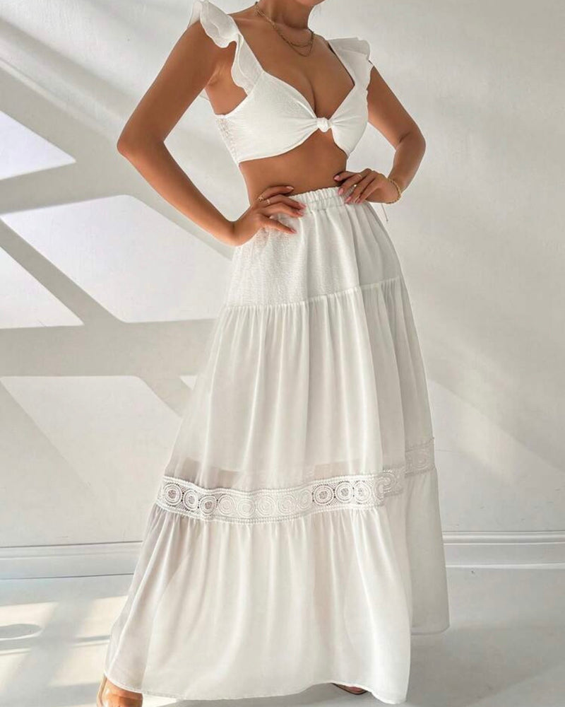 Set de top + falda