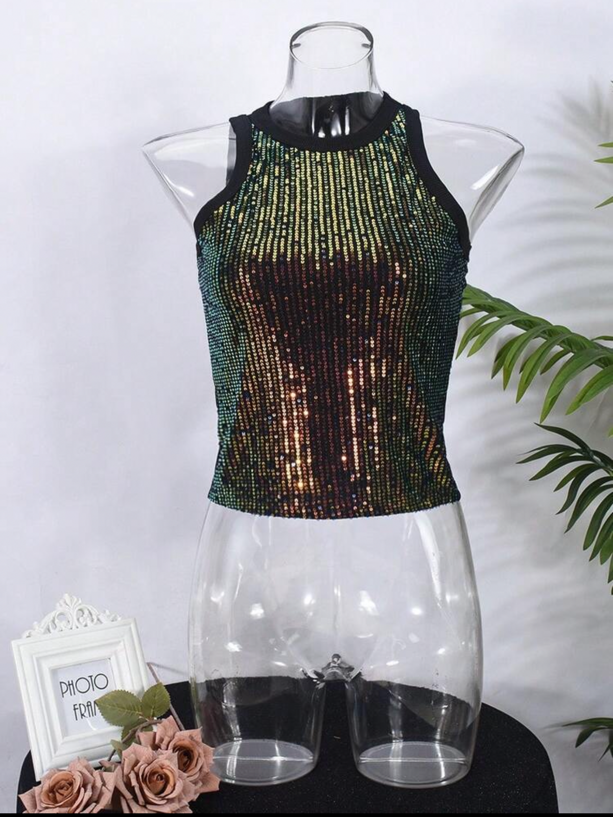 Blusa de lentejuelas