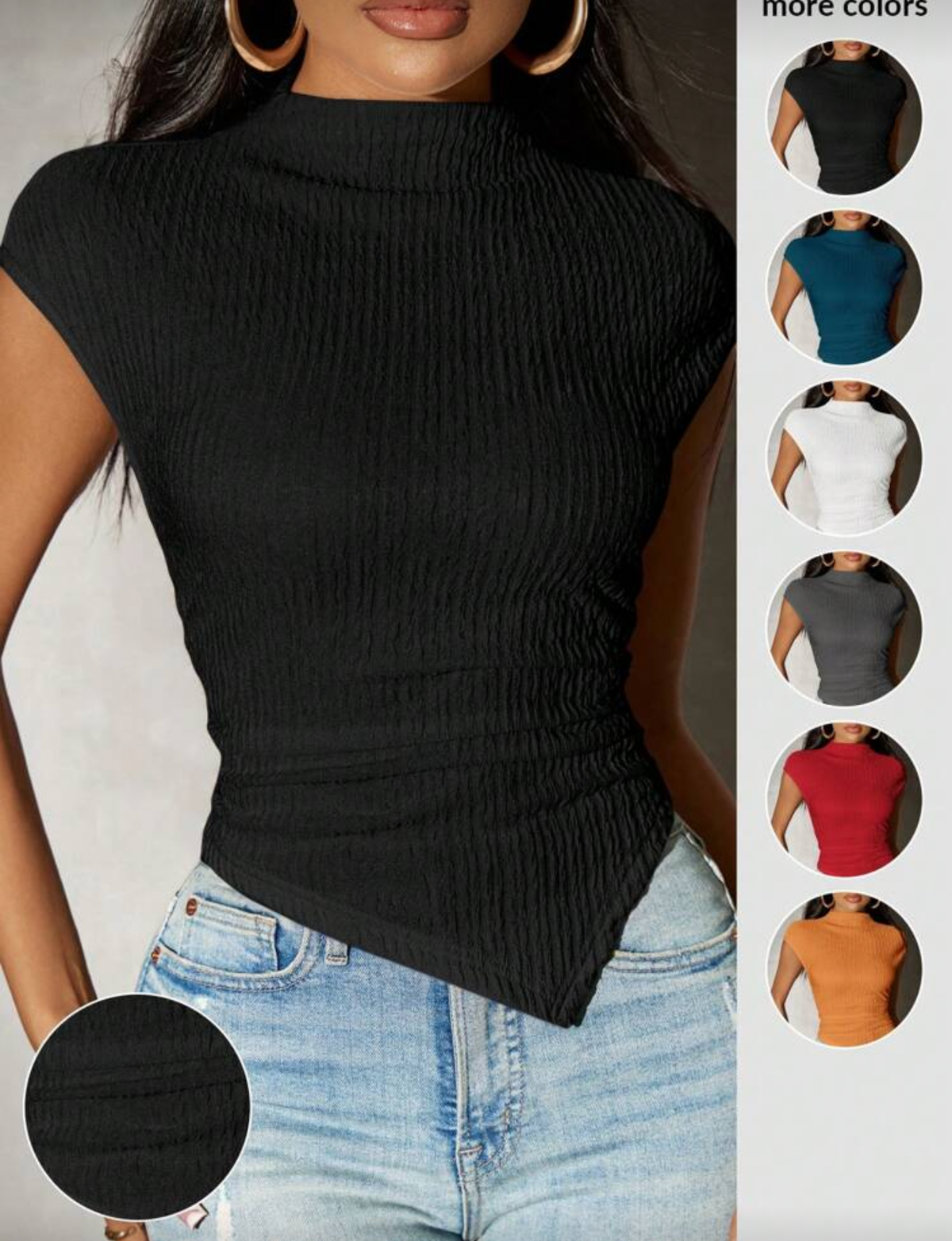 Blusa asimétrica