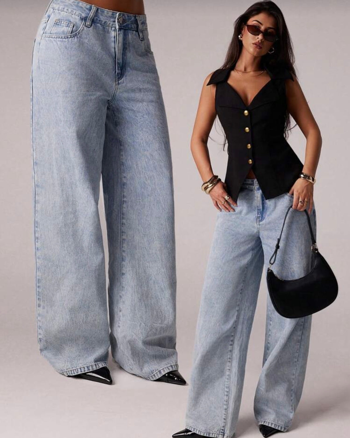 Jeans azul claro