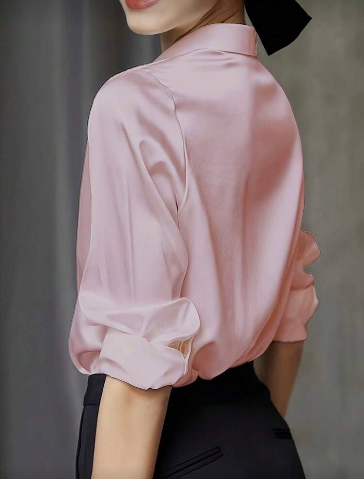 Camisa de satin