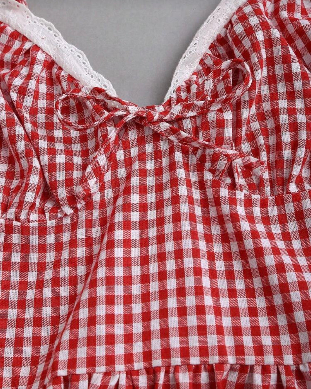 Vestido de cuadritos