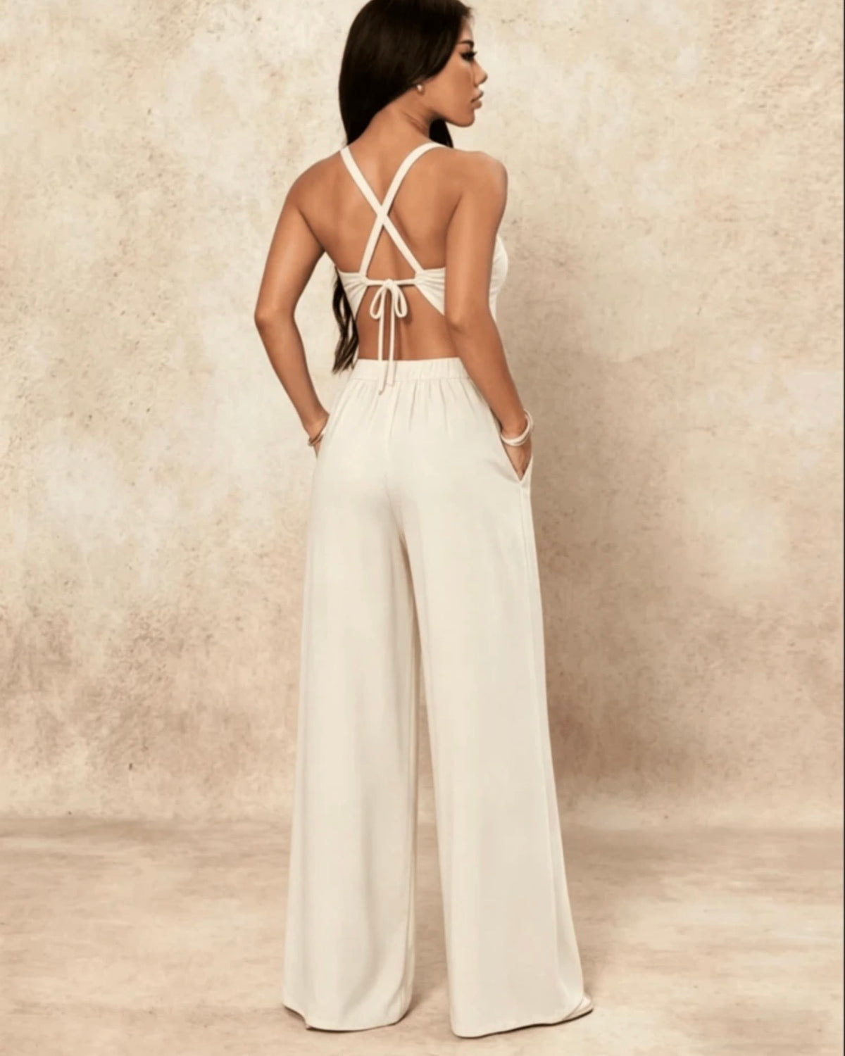 Conjunto beige