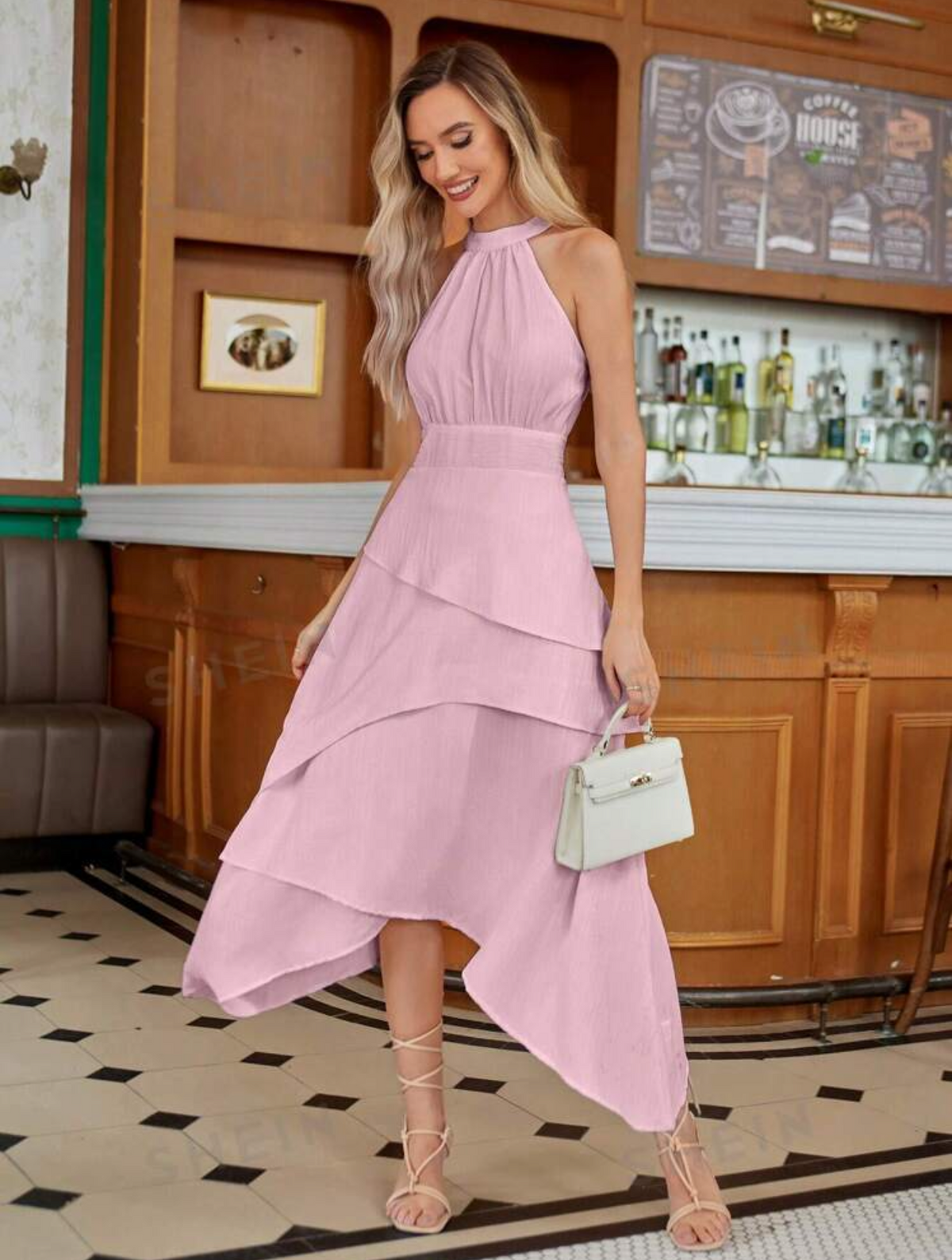 Vestido Palo Rosa