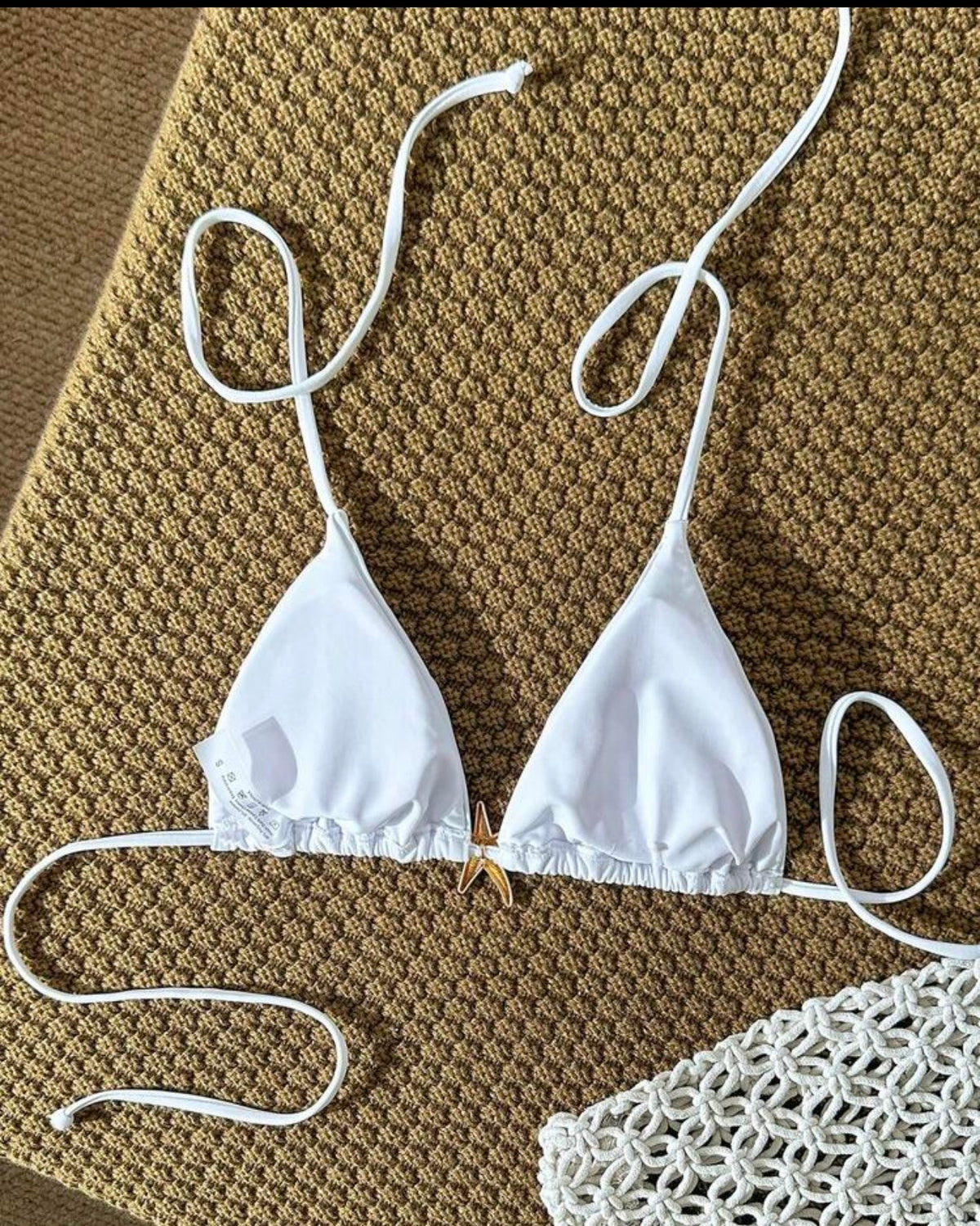 Traje de baño blanco