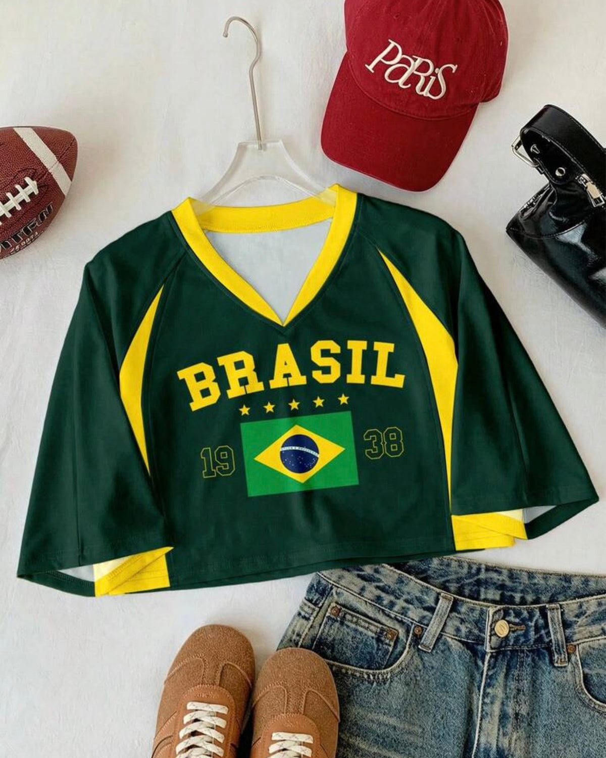 Camisa corta Brasil