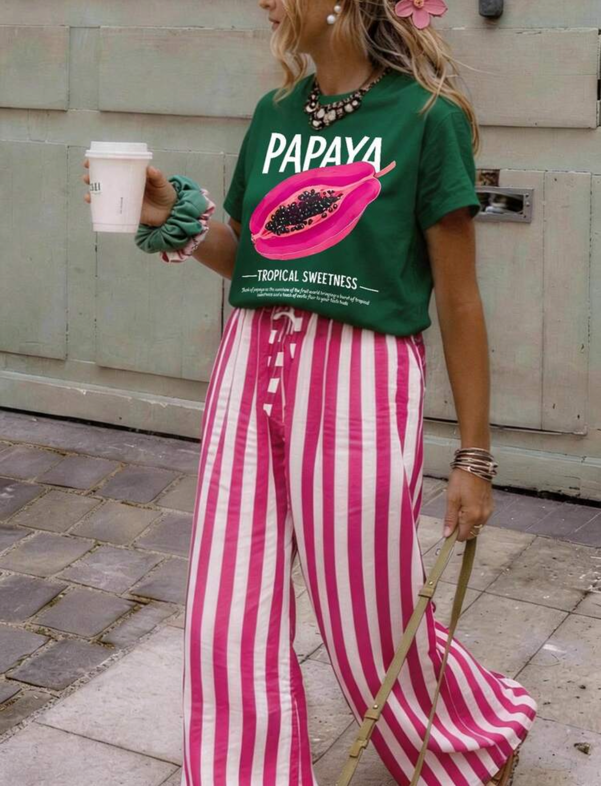 Camisa de papaya