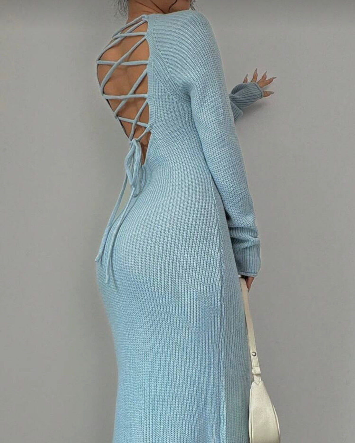 Vestido celeste