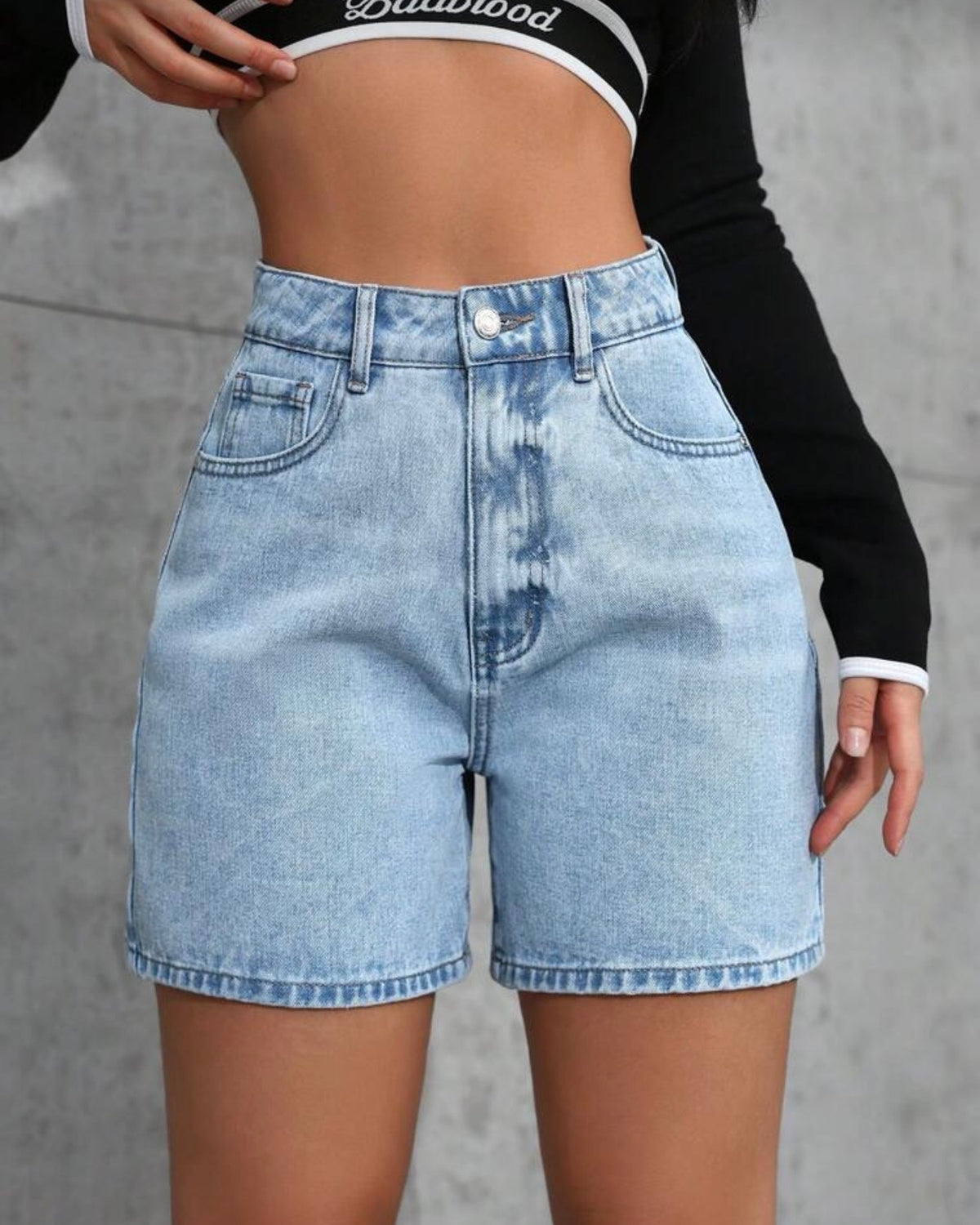 Short de mezclilla