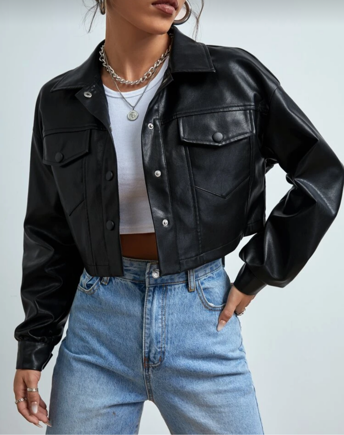 Jacket de cuerina