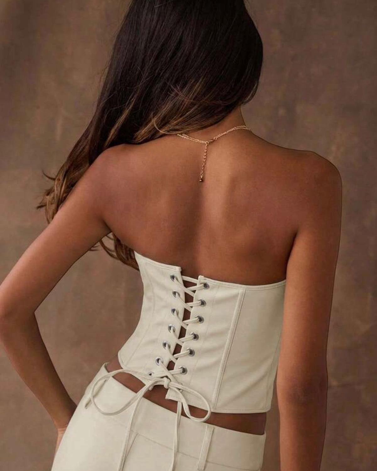 Corset de cuerina