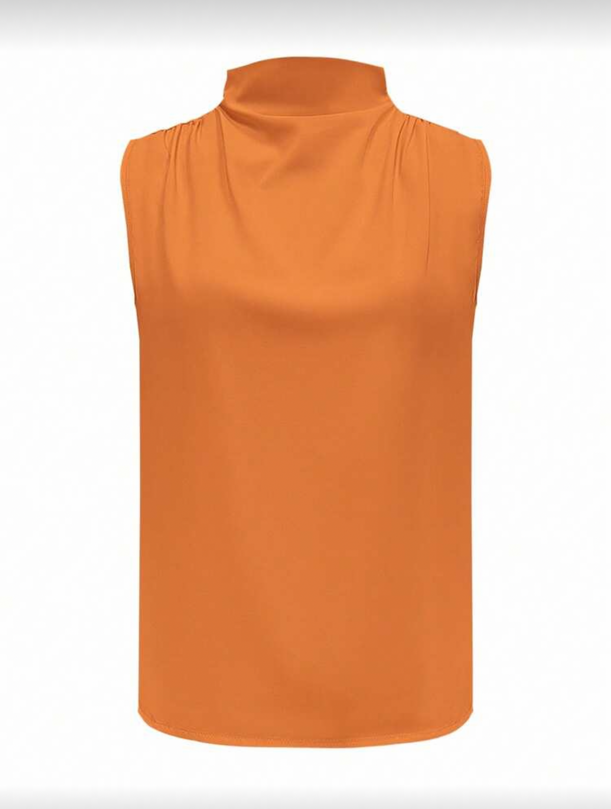 Blusa elegante cuello alto