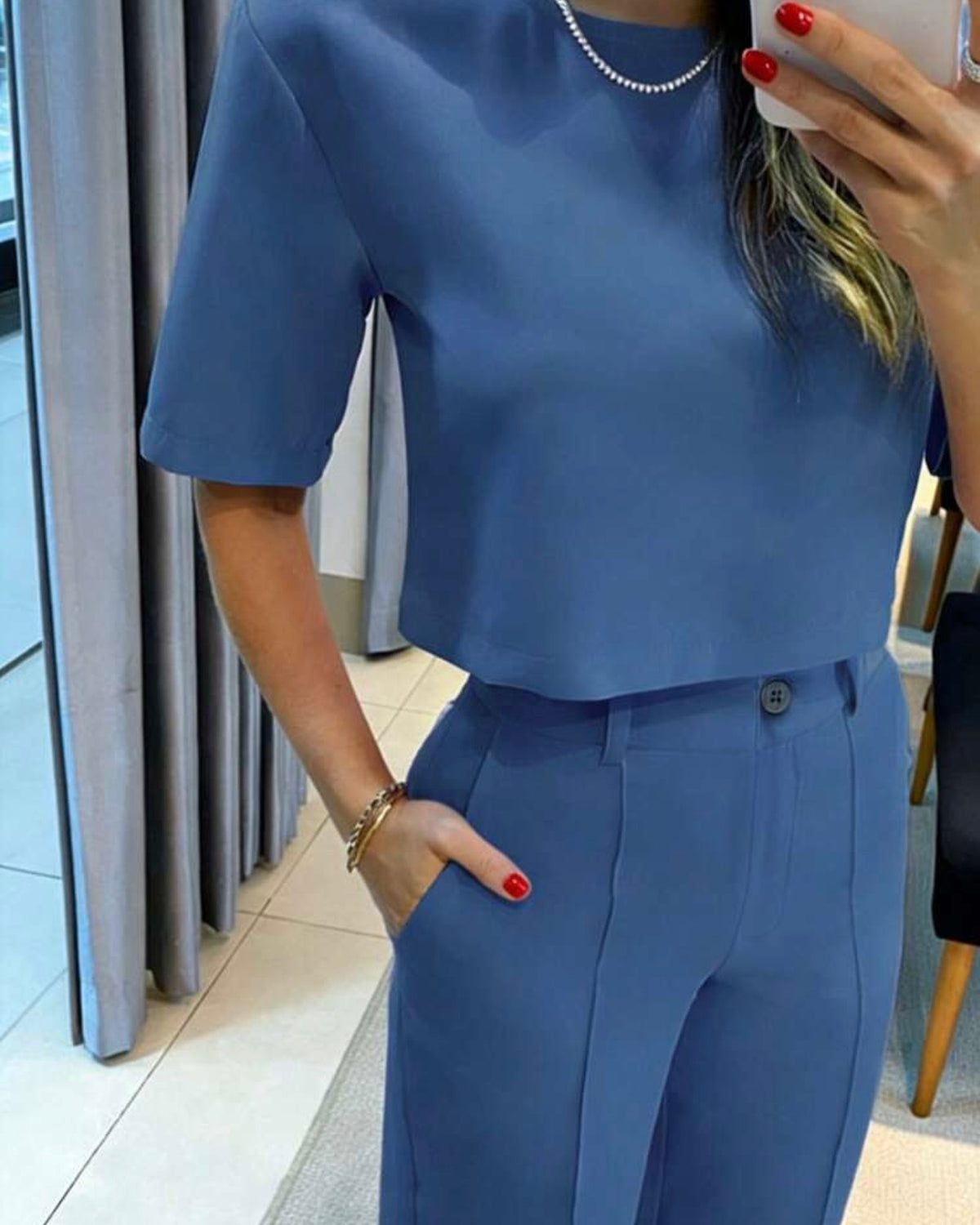 Conjunto azul