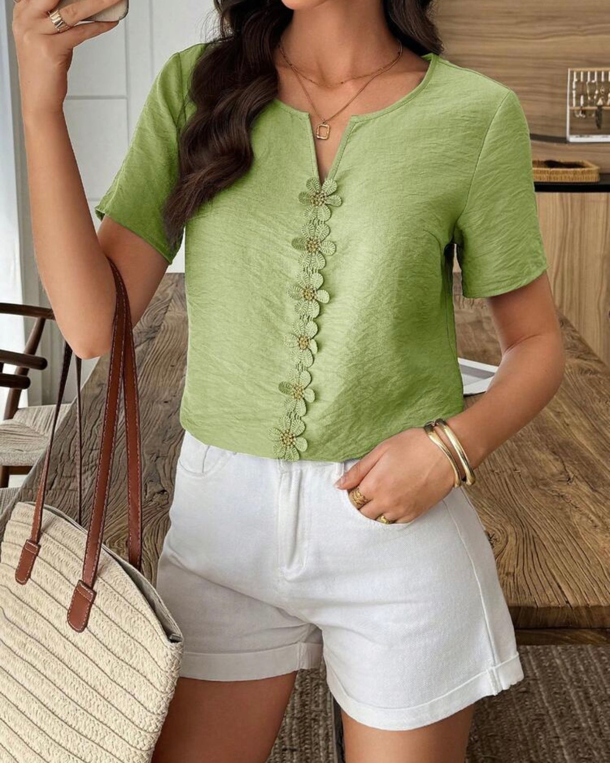 Blusa verde