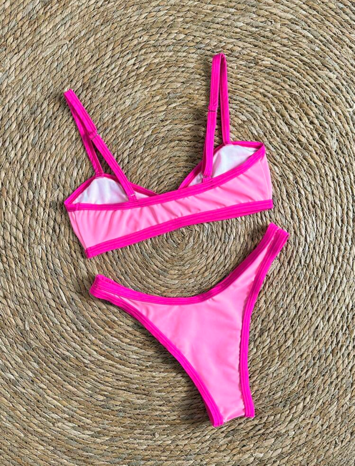 Traje de baño rosa
