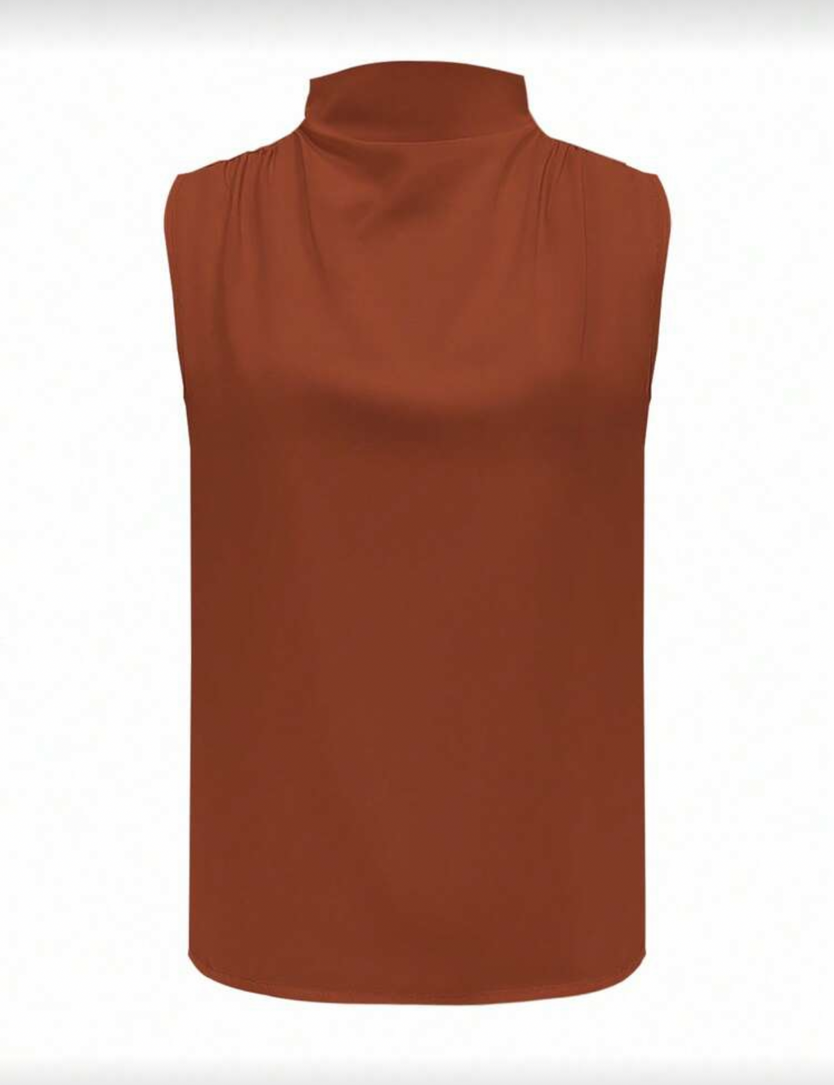 Blusa elegante cuello alto