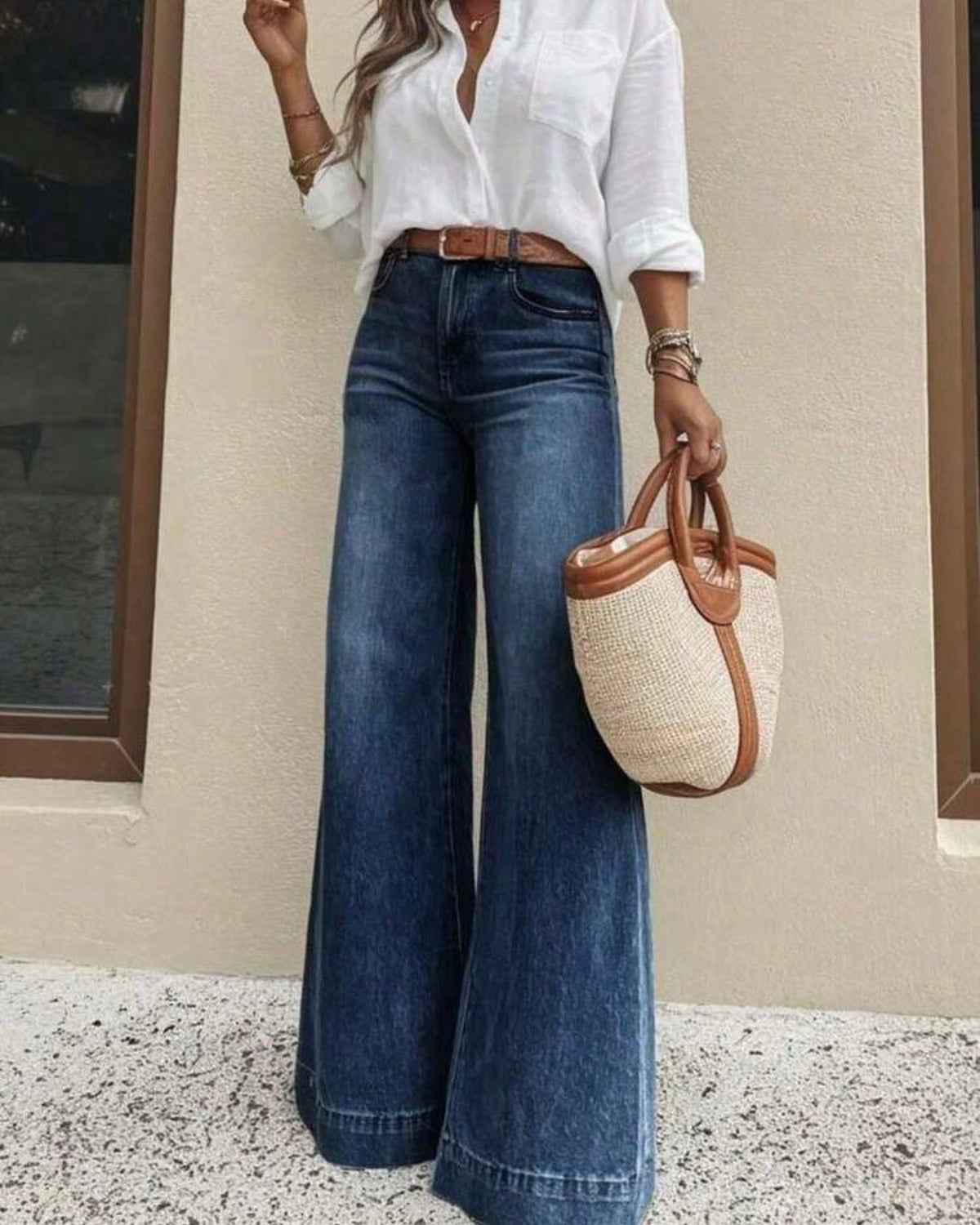 Jeans azul oscuro