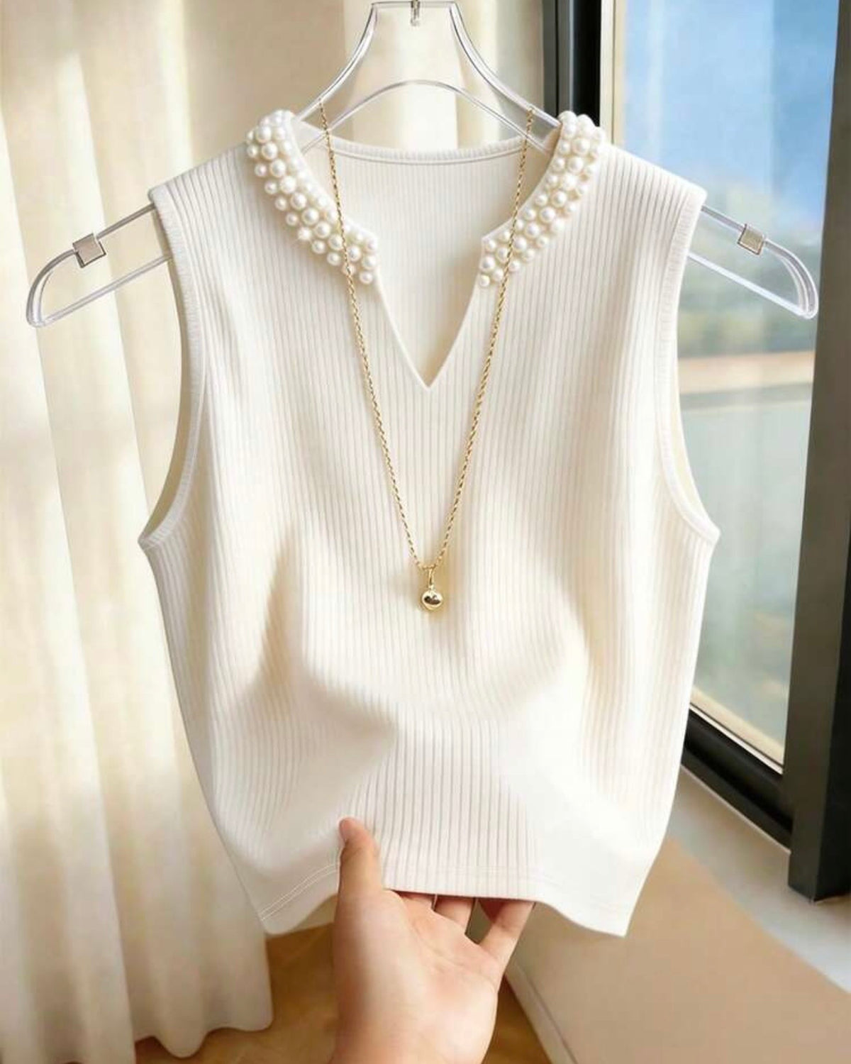 Blusa albaricoque francilia