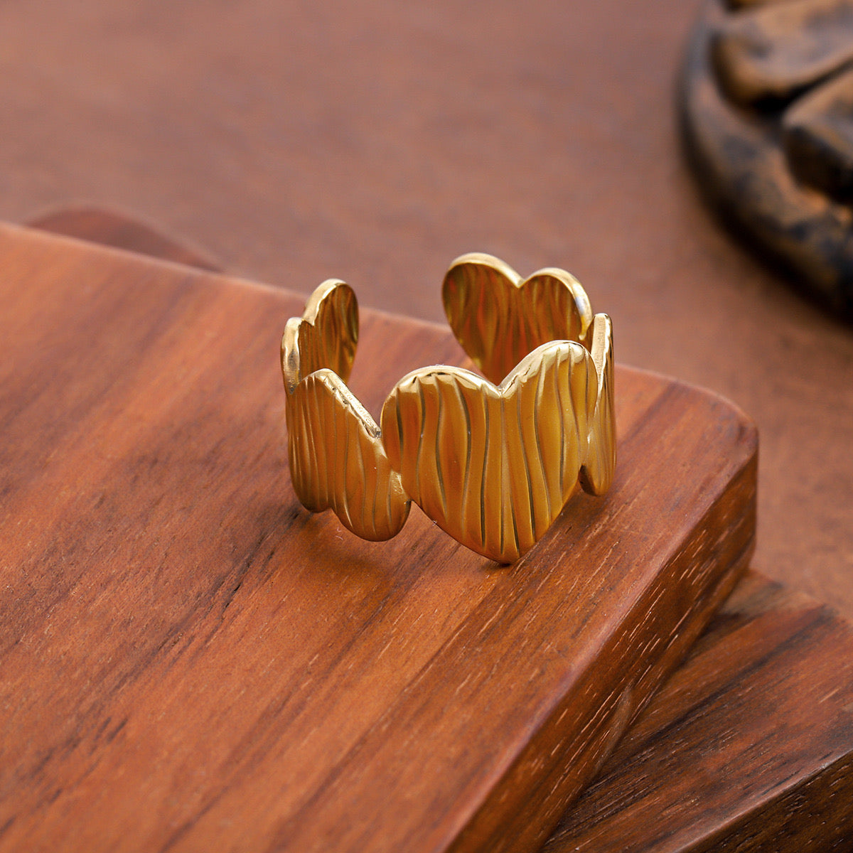 Anillos de corazón