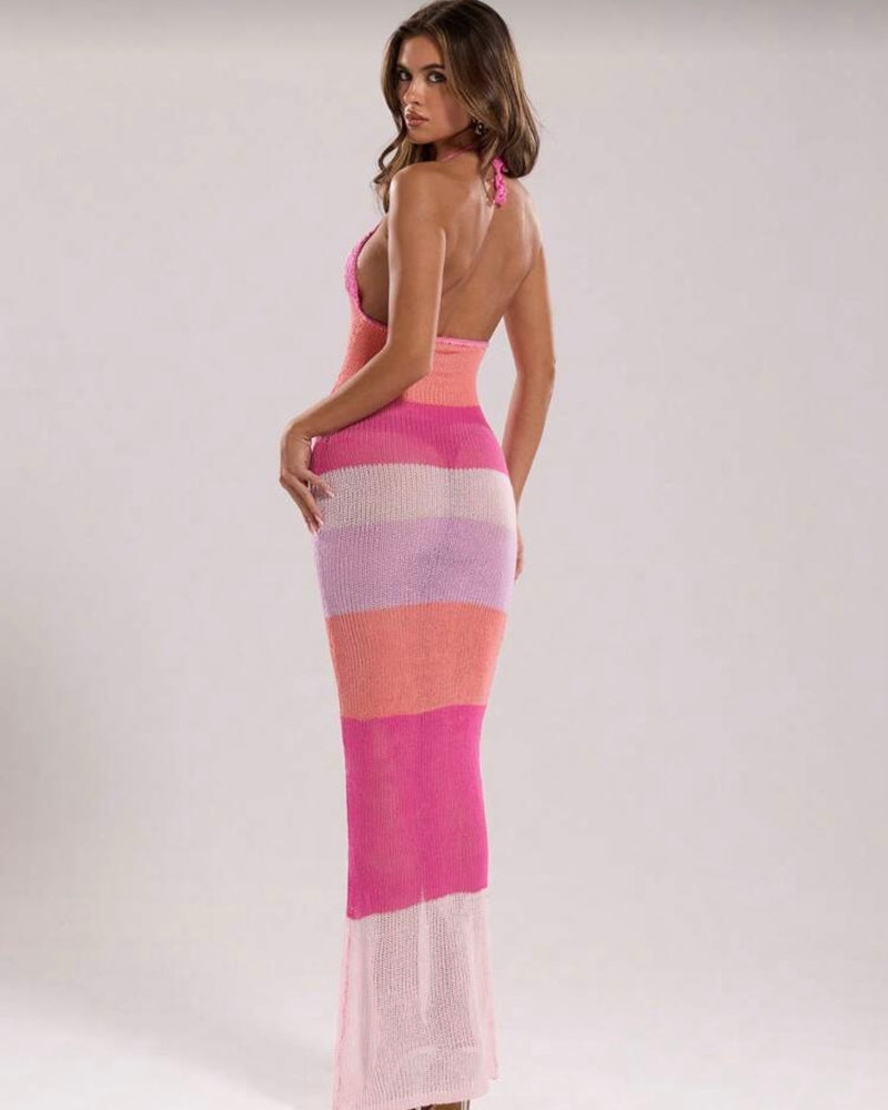 Vestido multicolor