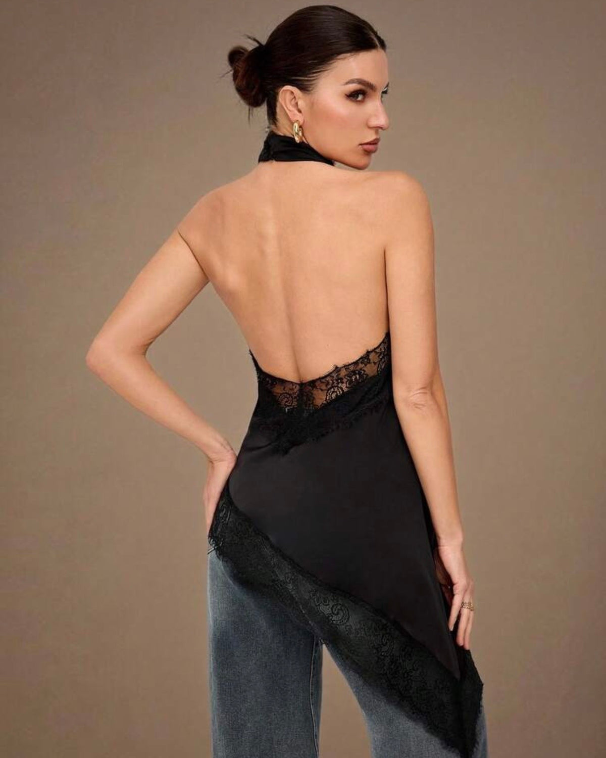 Blusa asimétrica