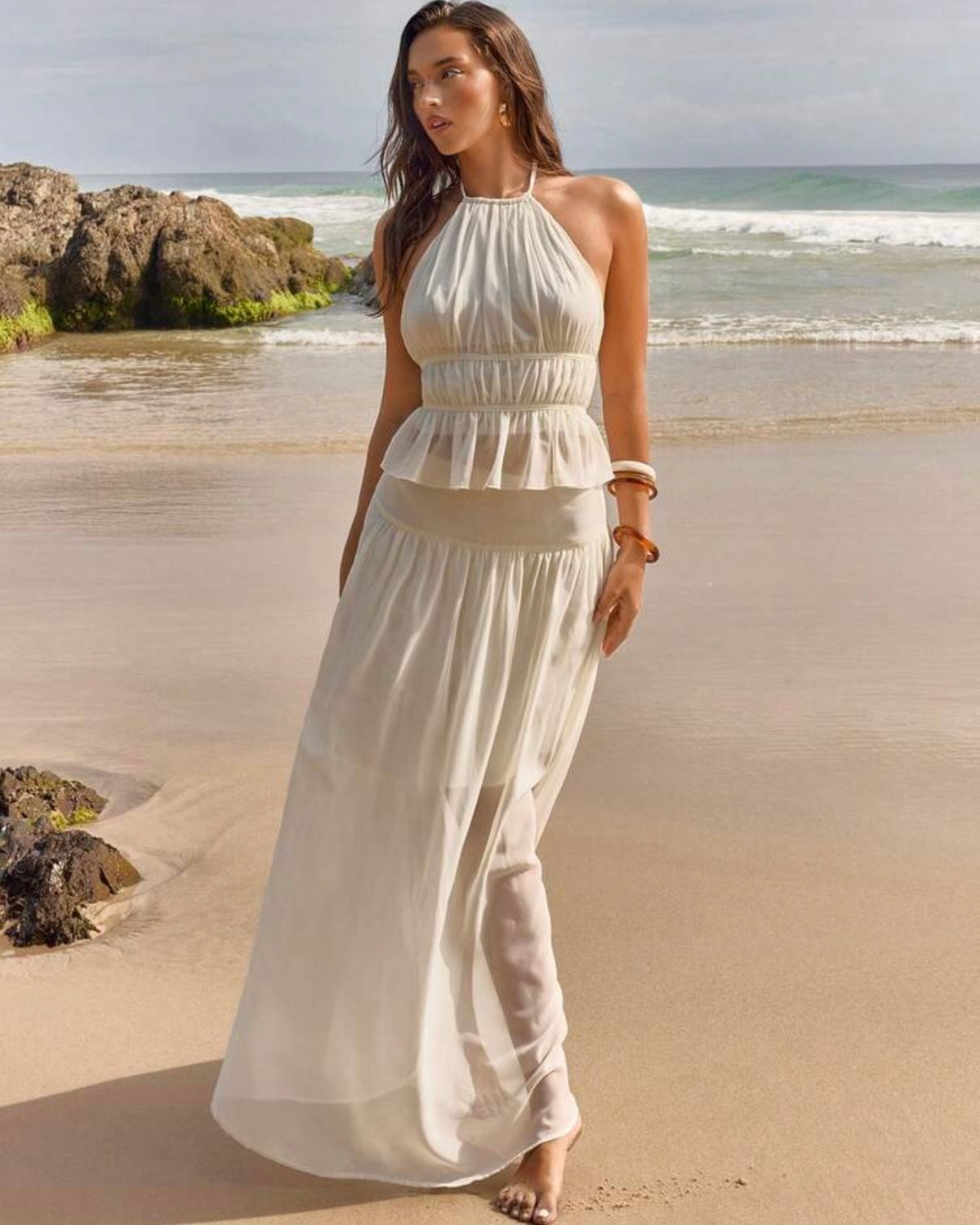 Conjunto beige