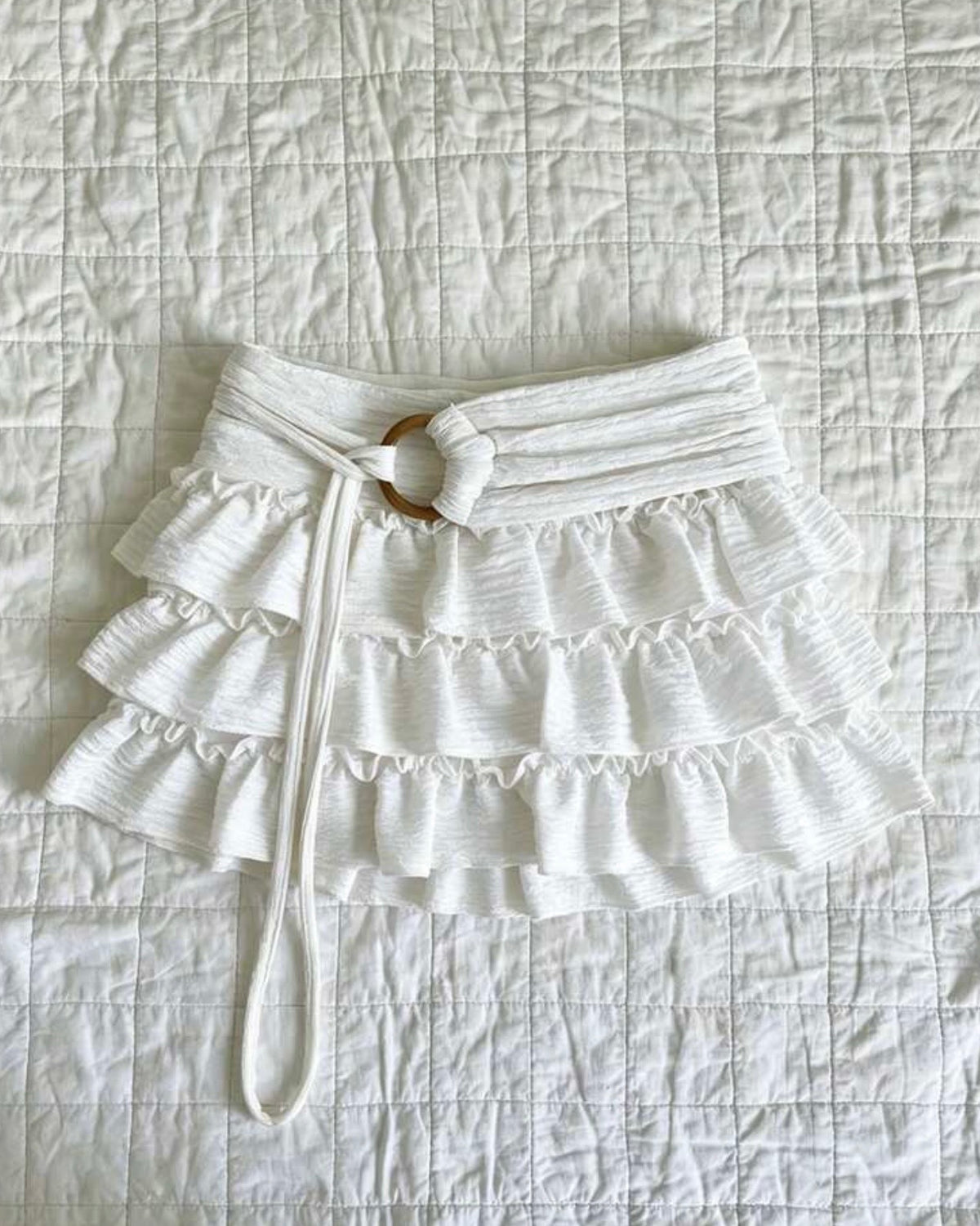 Falda blanca