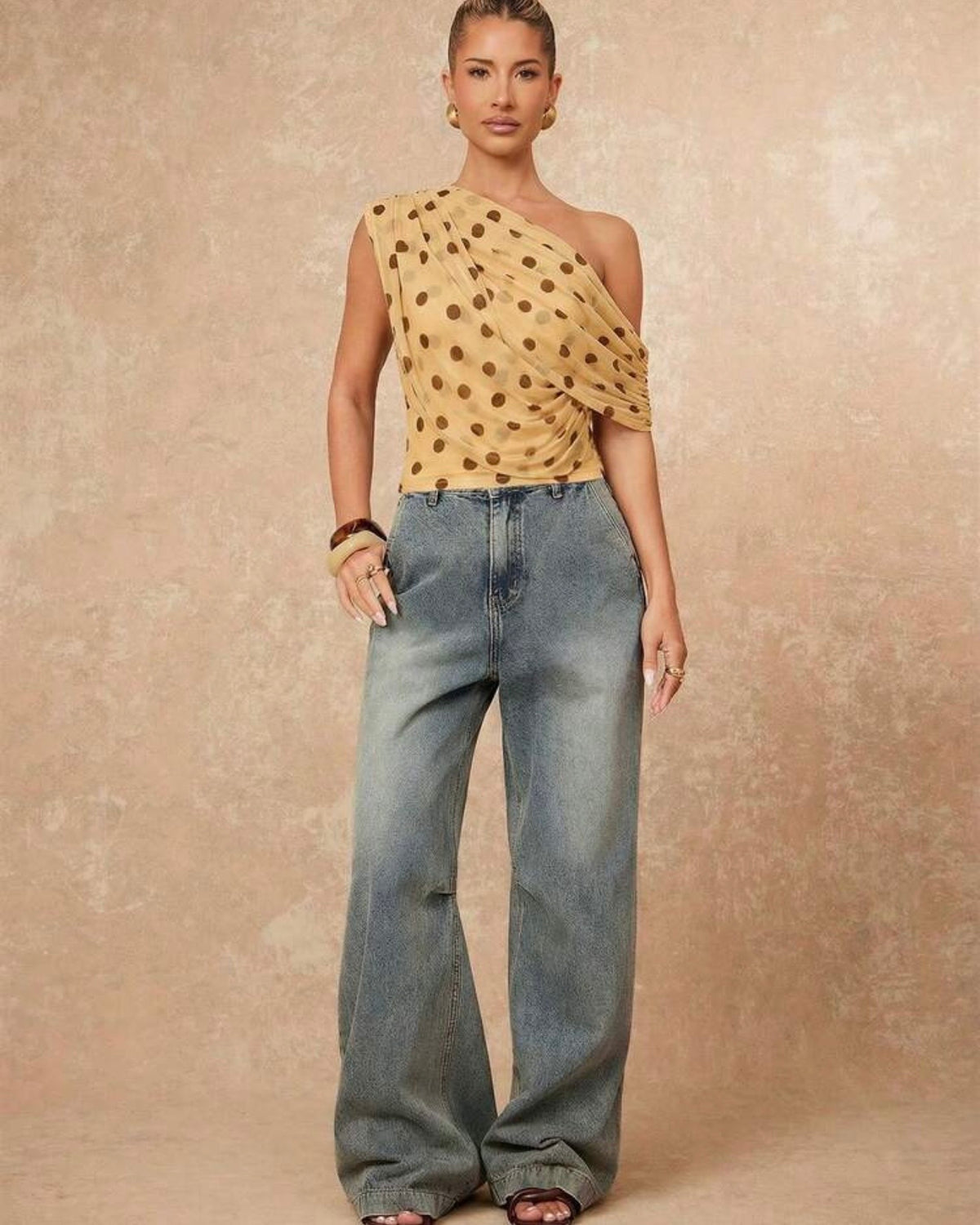 Blusa asimétrica