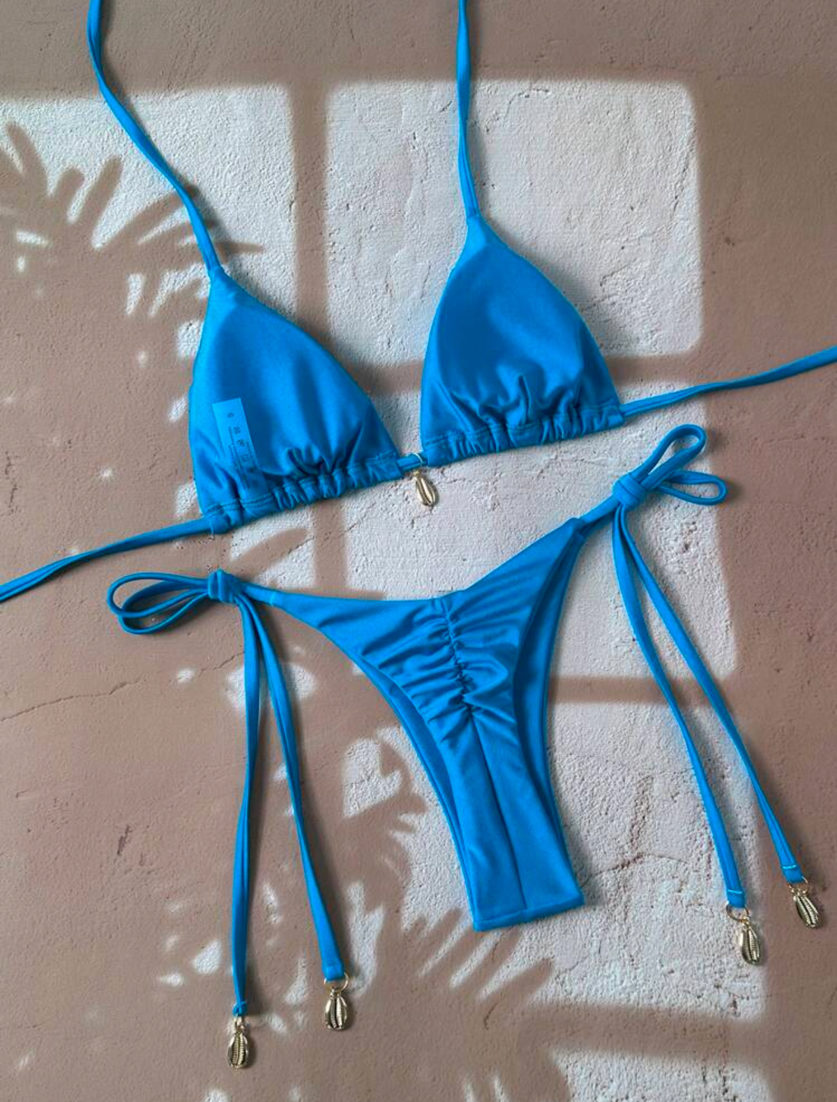 Traje de baño celeste