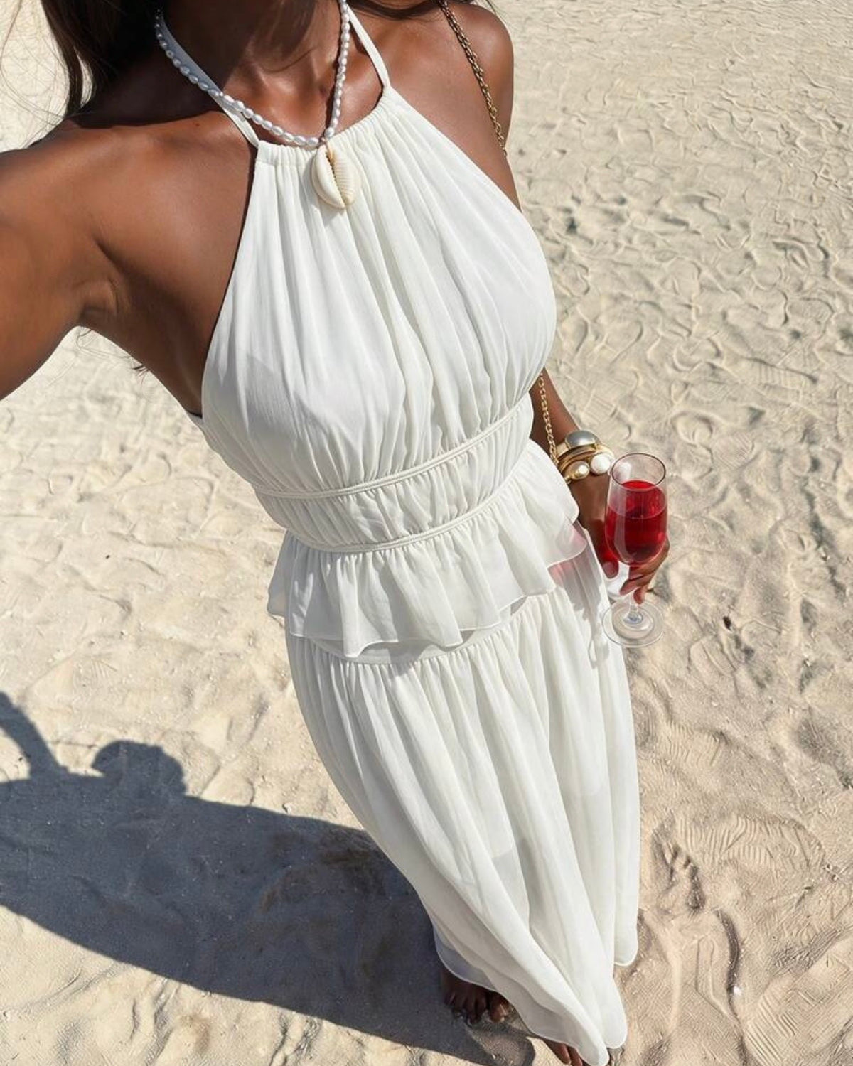 Conjunto beige