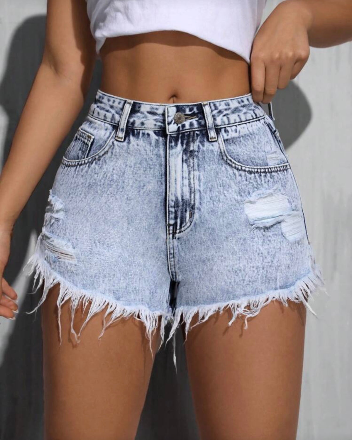 Short de mezclilla