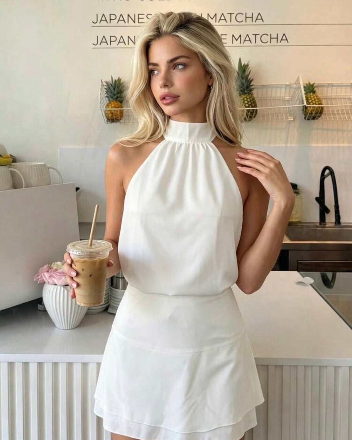 Vestido blanco Dazy