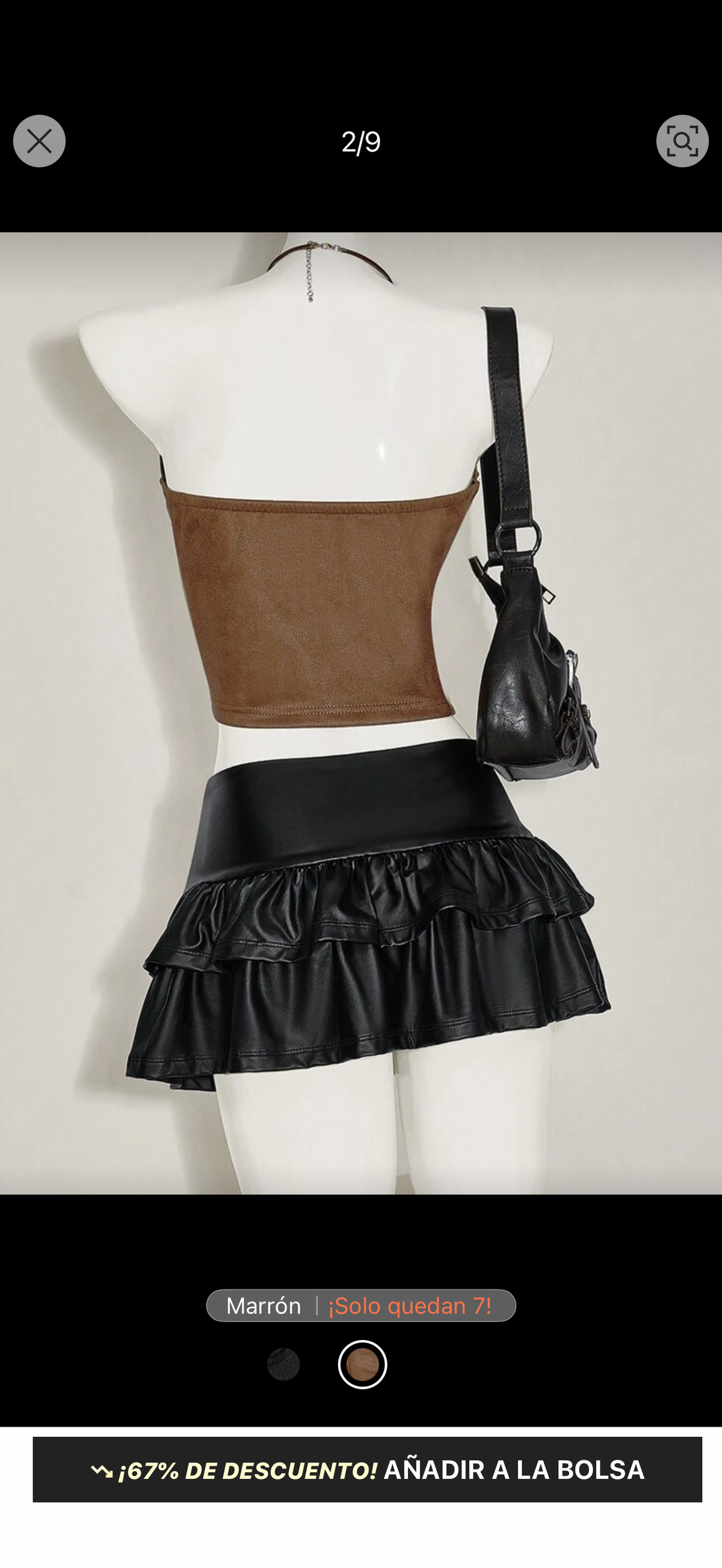 Crop Top straple cowgirl