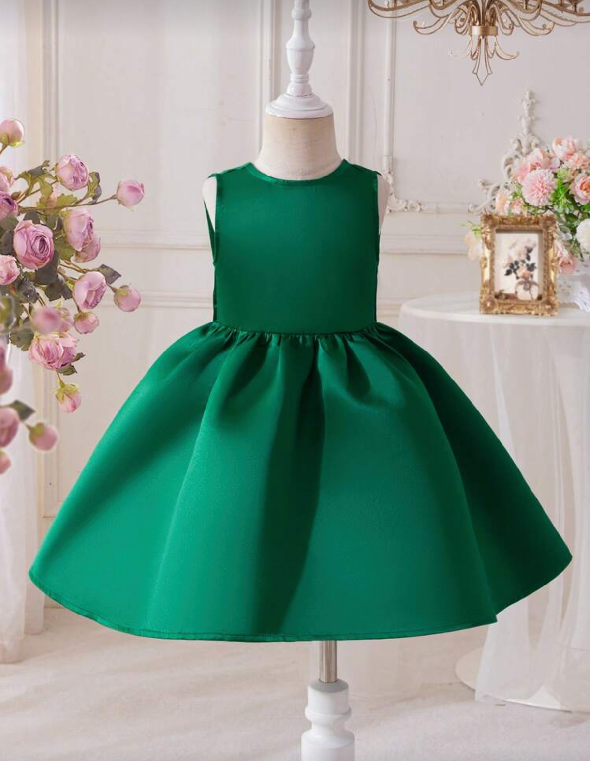 Vestido verde elegante