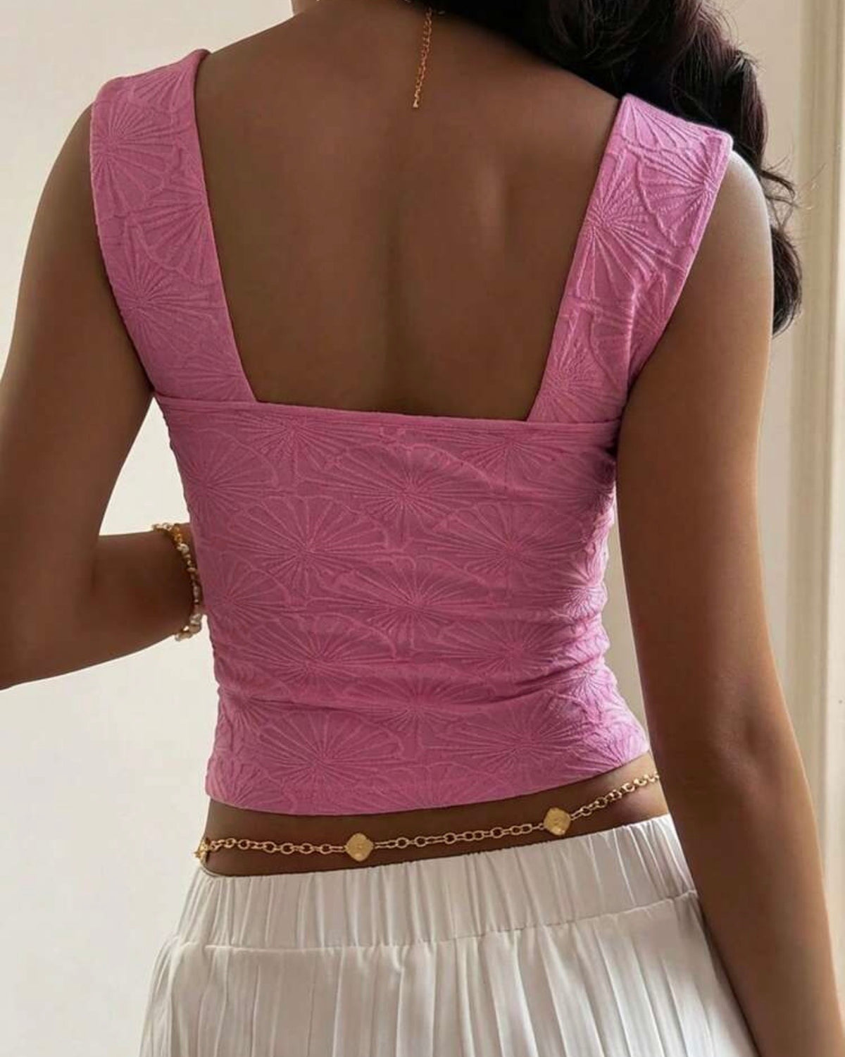 Top rosado