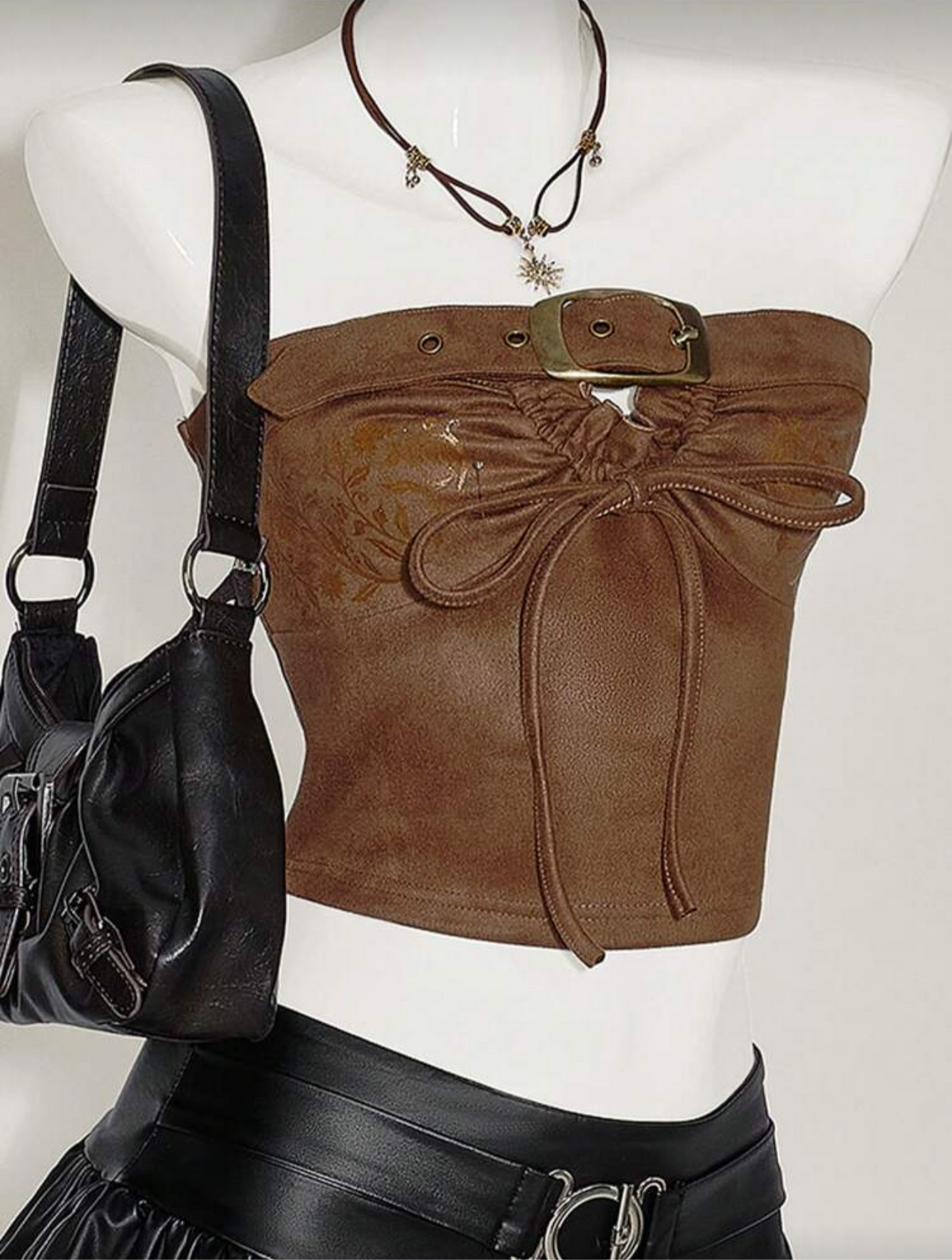 Crop Top straple cowgirl