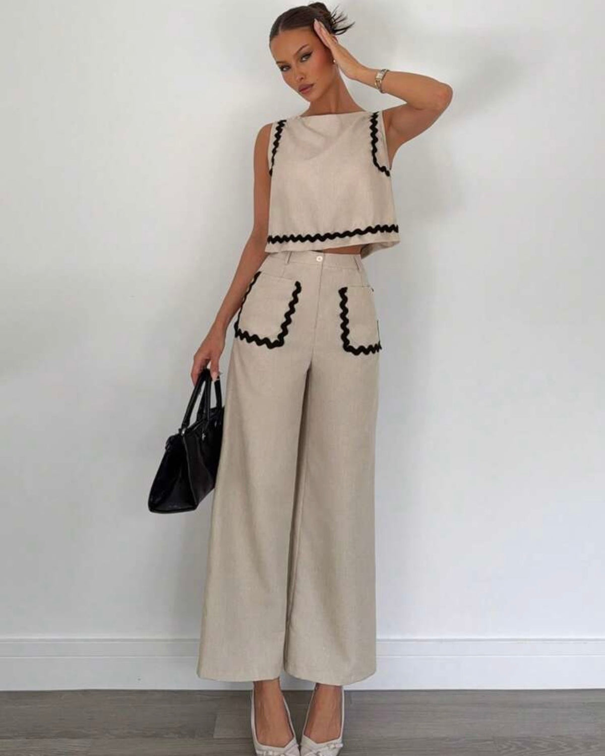 Conjunto albaricoque