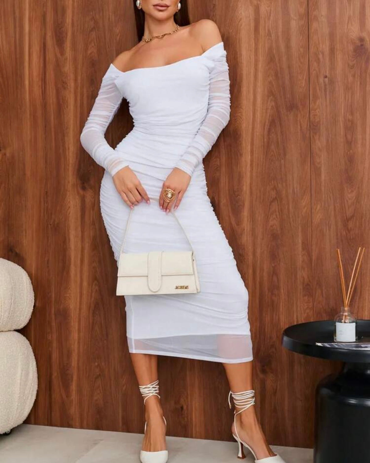 Vestido blanco largo