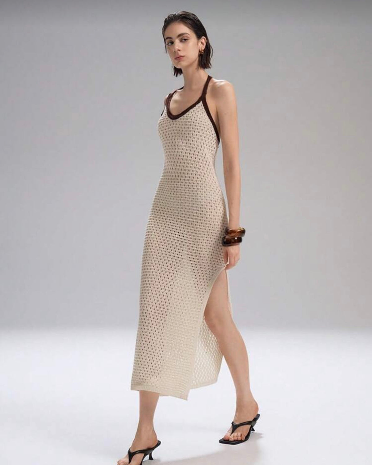 Vestido albaricoque