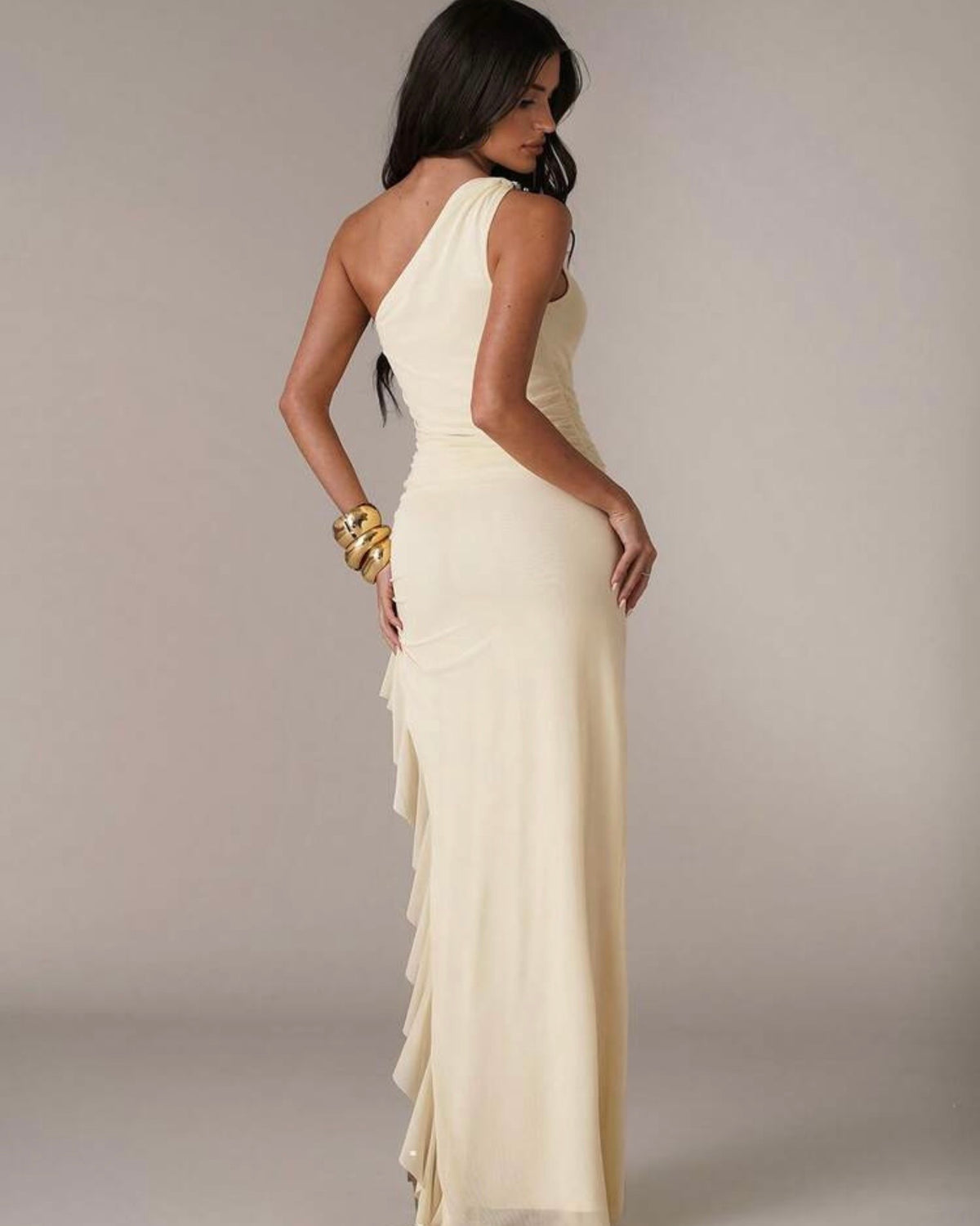 Vestido albaricoque